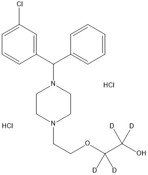 Hydroxyzine-d4 2HCl (2-hydroxyethoxy-d4)